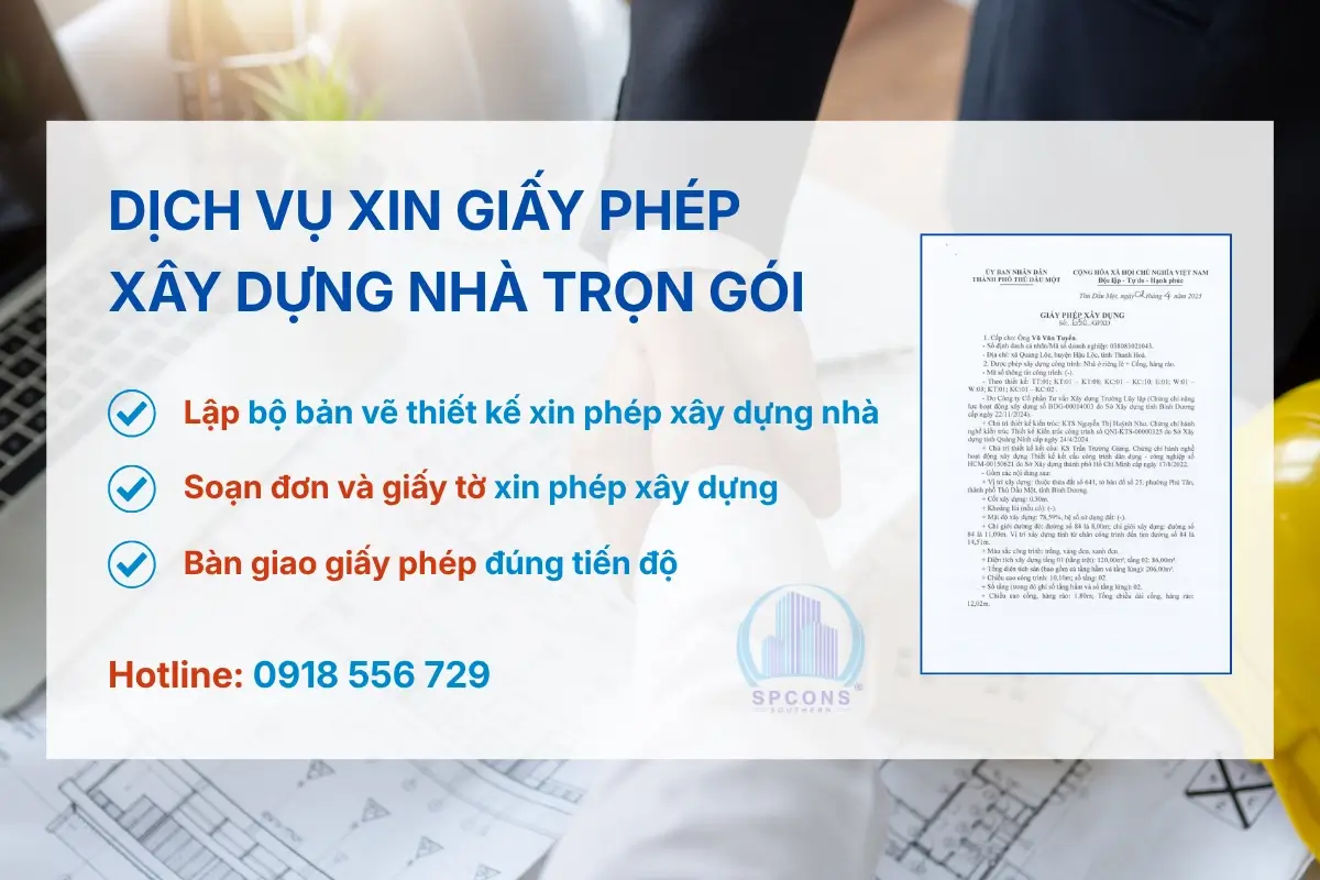 dịch vụ xin giấy phép xây dựng nhà ở