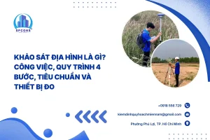 khảo sát địa hình