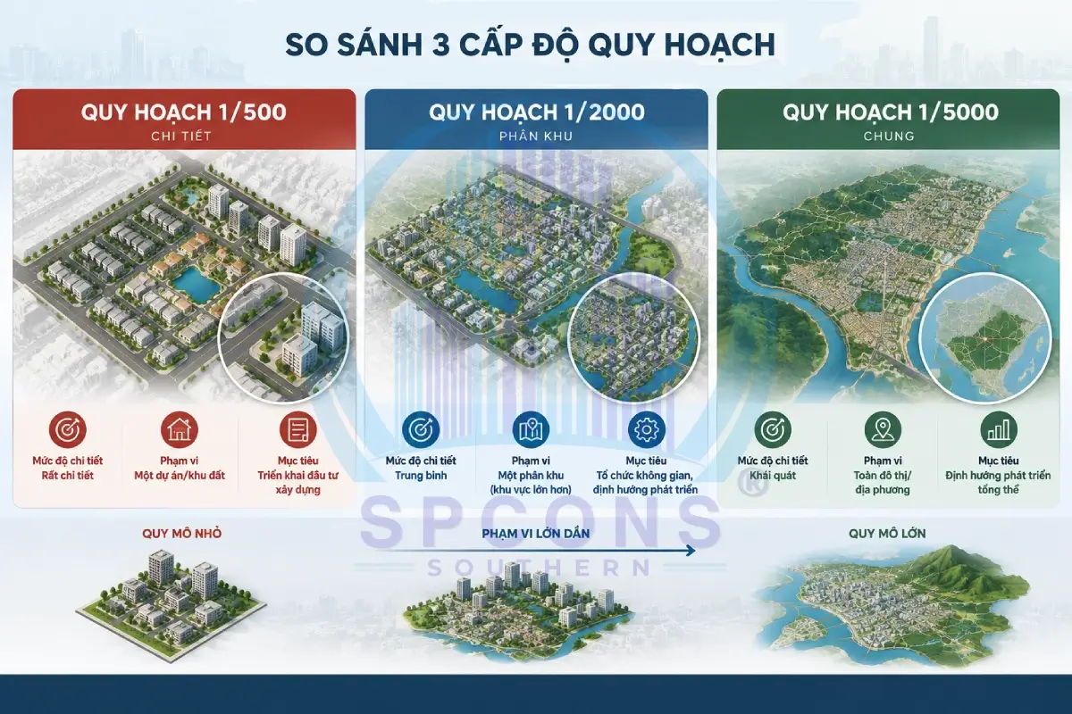 quy hoạch 1/500 quy hoạch 1/2000 quy hoạch 1/5000