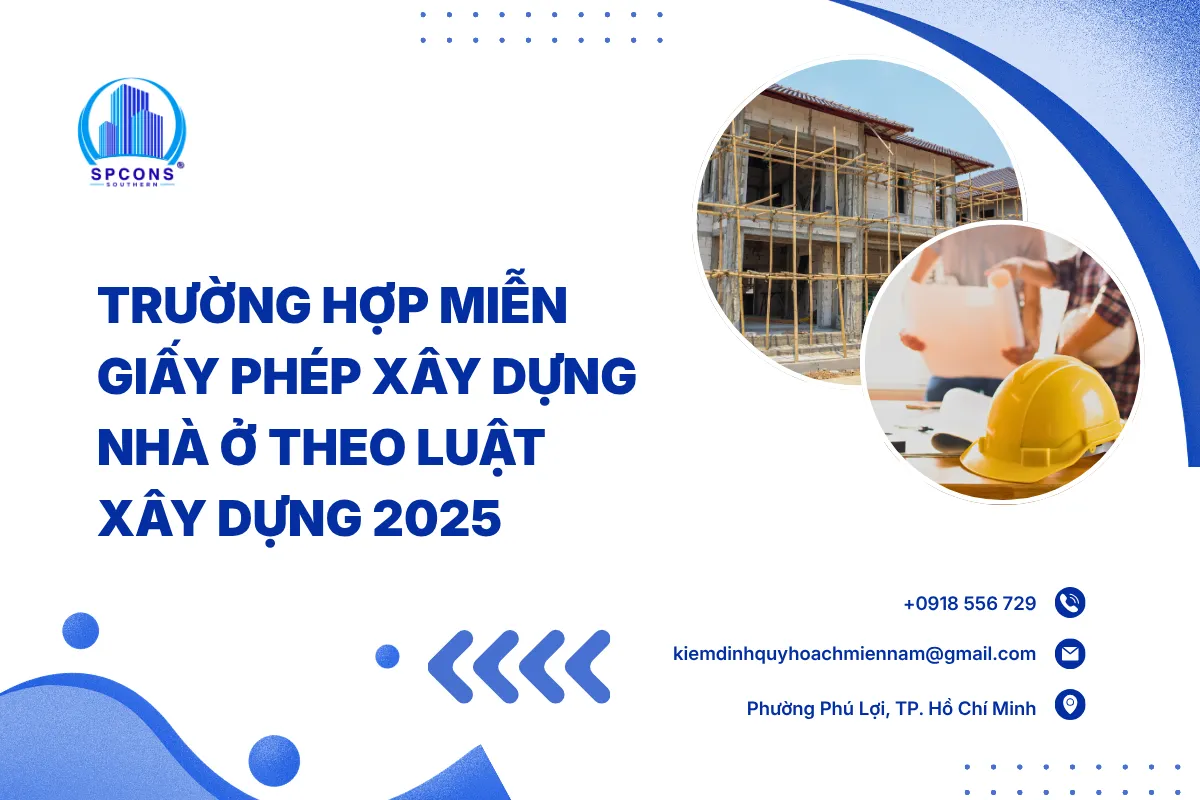 trường hợp nhà ở miễn giấy phép xây dựng