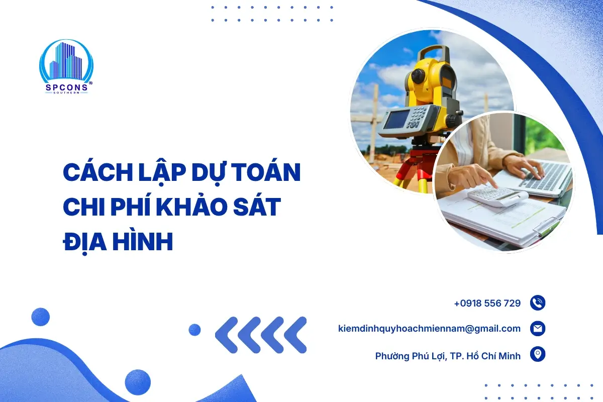 chi phí khảo sát địa hình