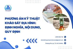 phương án khảo sát địa hình
