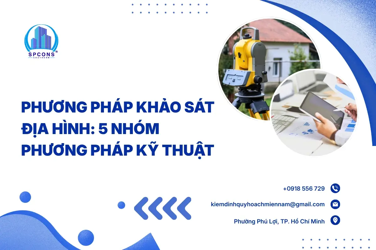 phương pháp khảo sát địa hình