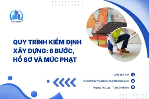 quy trình kiểm định xây dựng
